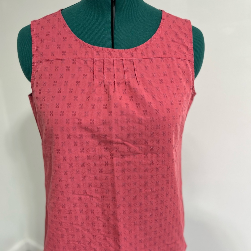White Sierra Coral Tank Top